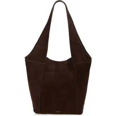 rag & bone Large Brayton Suede Shopper in Golden Brown at Nordstrom | Nordstrom
