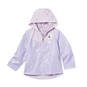 Disney Collection Little & Big Girls Frozen Water Resistant Lightweight Raincoat | JCPenney