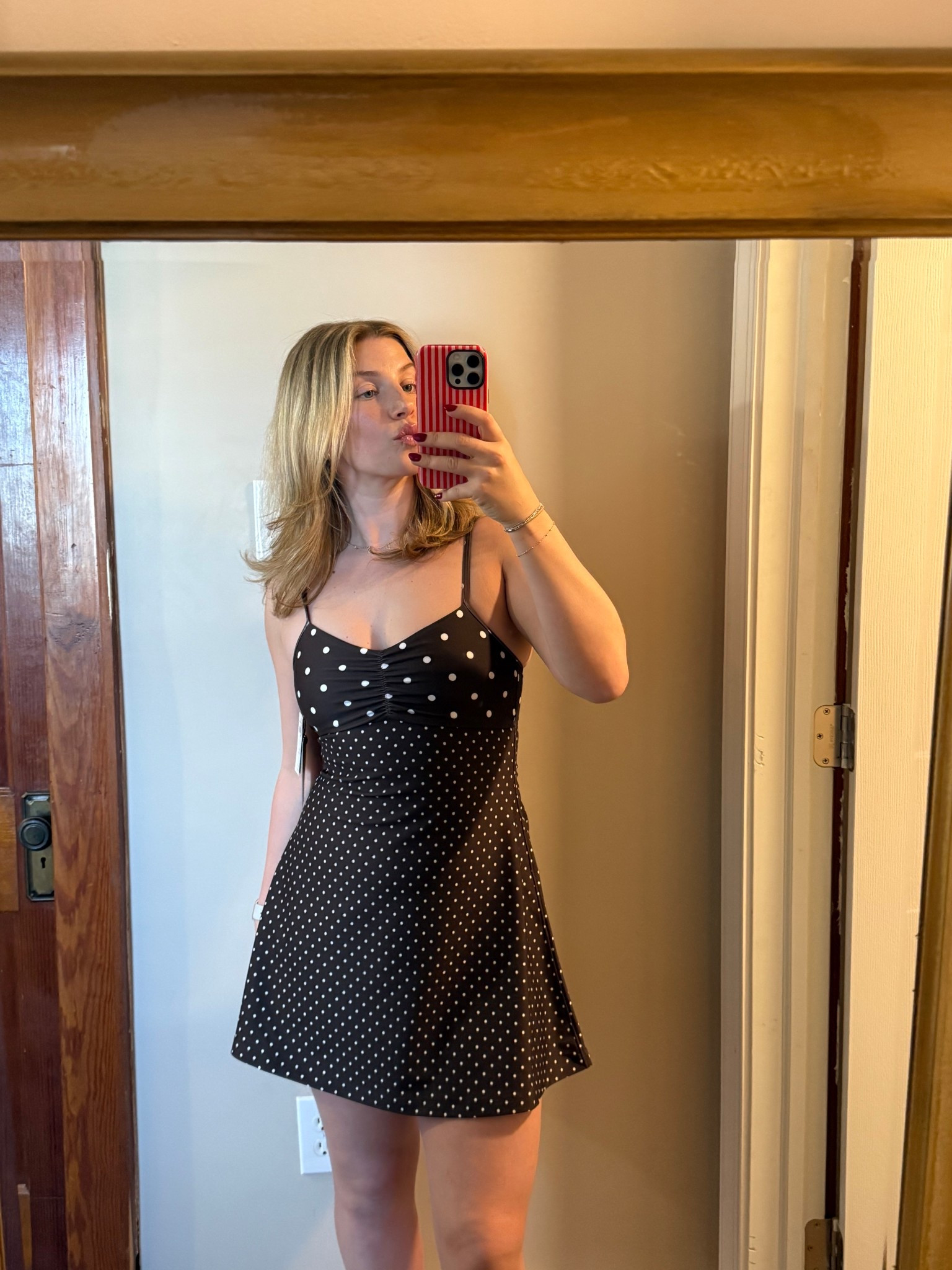 the cutest athletic dress from @abercrombie ! i got it in a size small and it fits perfectly. I love that it has built in shorts as well. I wear it running errands, going for walks, and a casual lunch or dinner! 

#LTKgrwm #LTKU #LTKootd