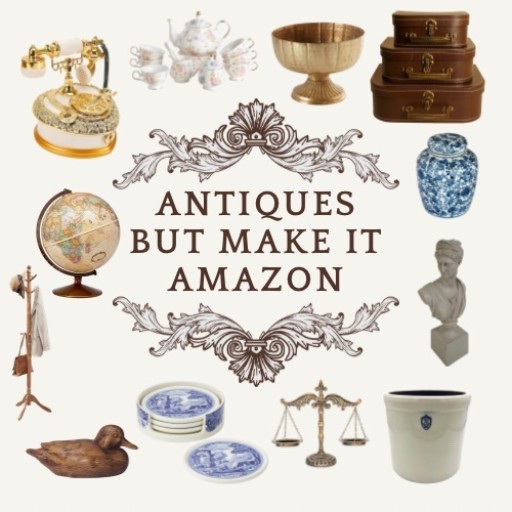 They look like antiques but they’re actually from Amazon! 🏛️🧺🕯️🪞

Antiques, Amazon home decor, antique home decor, white and blue, antique wood, antique tea cups 

#LTKHome