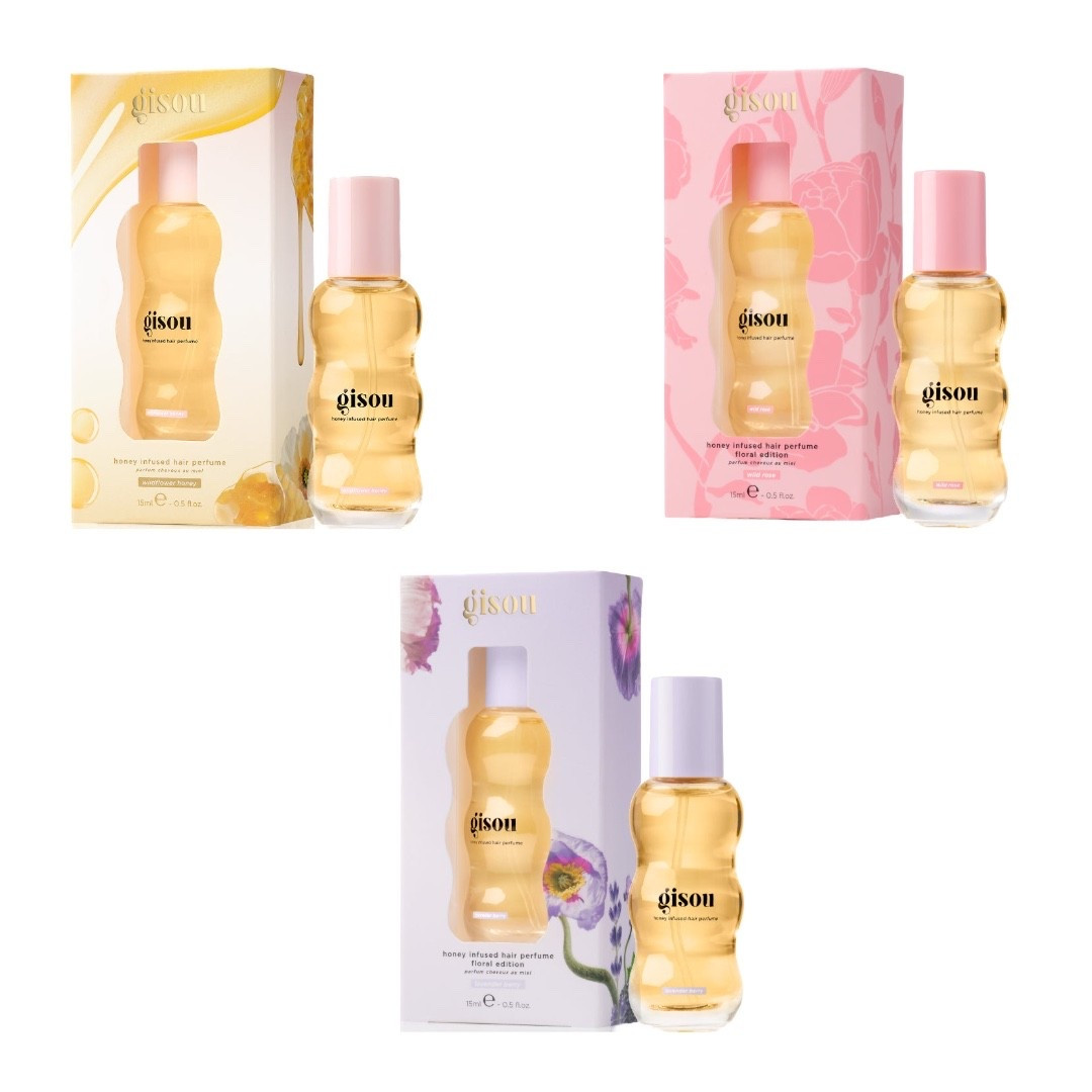 🌟GISOU HONEY INFUSED HAIR PERFUME MINI🌟

Sono finalmente arrivate le versioni mini size dei famosissimi profumi per capelli di @gisou in una comodissima versione da 15ml. 

Le versioni disponibili sono:
- Wildflower Honey, con note di miele e fiori;
- Wild Rose, con note di rosa selvatica e vaniglia;
- Lavender Berry, con note di lavanda e mirtilli.

Il prezzo è di 22 euro ciascuno. Che ne pensate? Ne proverete qualcuno?
#gisou #gisoubeauty #gisouhairmist #gisouhairproducts #gisouhair #gisouperfume 