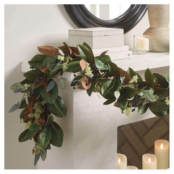 Mixed Magnolia Garland | Grandin Road | Grandin Road