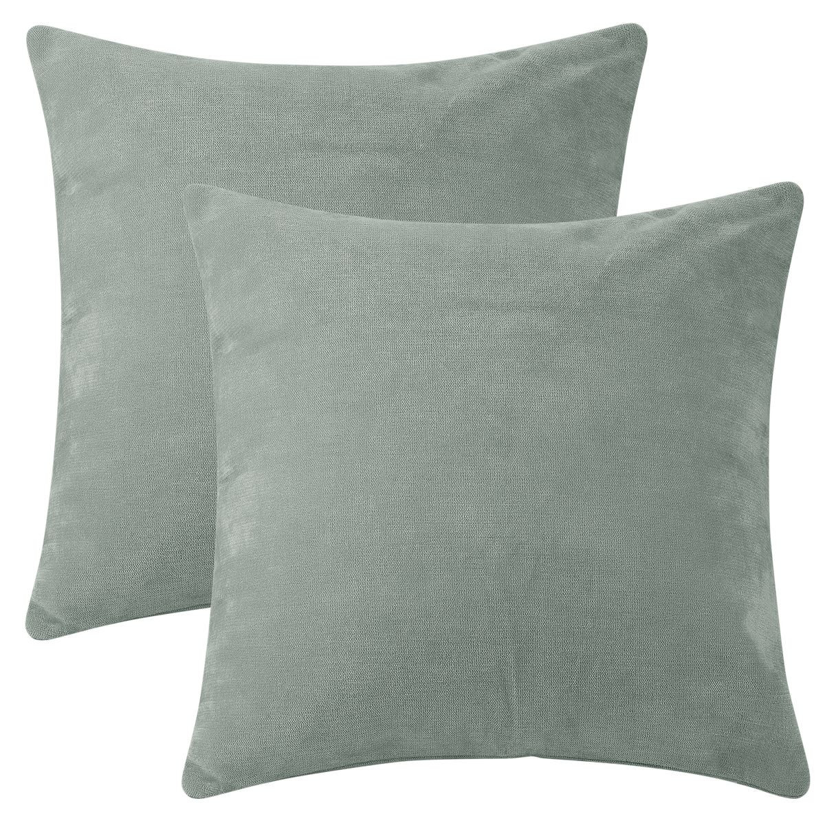 Unique Bargains Chenille Throw Solid Color Couch Sofa Home Decoration Pillow Covers 2 Pcs | Target