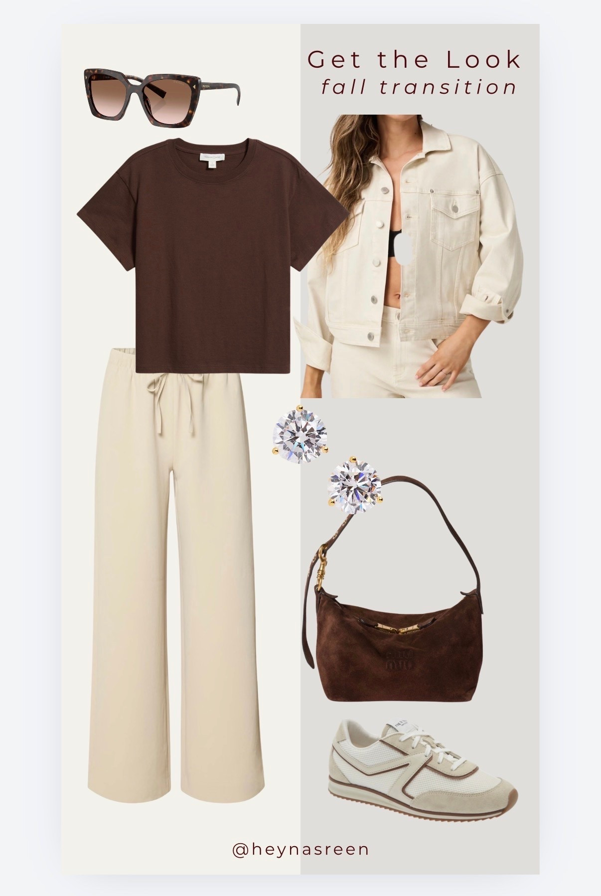 I’m loving this two toned look for fall featuring our fav Aritzia lodge pants!