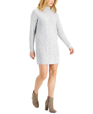 Charter Club Turtleneck Sweater Dress, Created for Macy's & Reviews - Dresses - Women - Macy's | Macys (US)