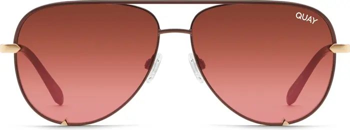 High Key Micro 49mm Gradient Aviator Sunglasses | Nordstrom
