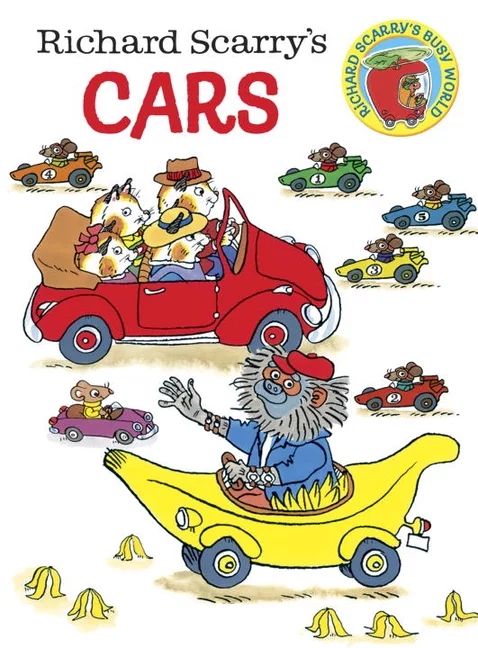 Richard Scarry's Cars (Board Book) | Walmart (US)