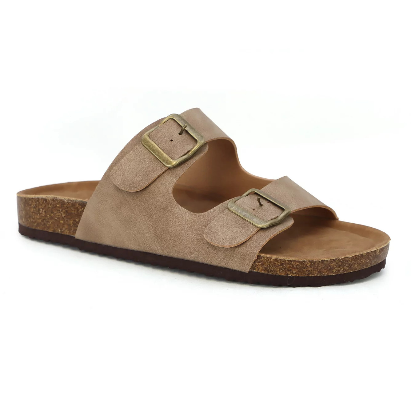 Yoki Gian 91 Women's Double Buckle Slide Sandals | Kohl's