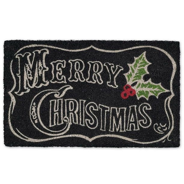 DII Merry Christmas Chalkboard Doormat | Walmart (US)