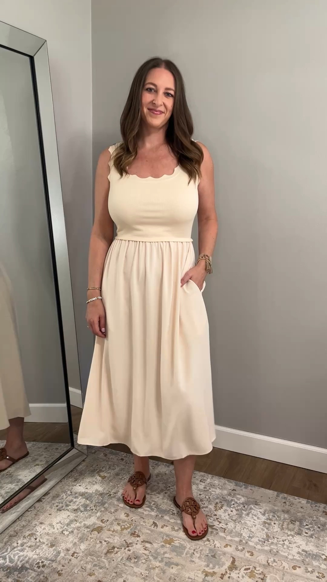 Such a pretty dress for any summer event!

Wearing size small & comes in more colors 

Summer dress // summer outfit // summer outfits 2026 // resort wear // resort dress // resort dress // date night outfits // spring dresses // resort wear 2026 // vacation outfits beach // spring break outfits // family photos outfits// family photos dress // family photos outfit ideas // summer vacation // tropical vacation // summer dresses // vacation outfits // beach outfit // swim look // swim outfits // beach outfits // tropical vacation // cruise outfit // wedding guest dress summer // Italy summer // cruise dress // baby shower dress // baby shower outfit // wedding shower dress // travel outfits // wedding shower outfit // bridal shower outfit // bridal shower dress // work outfit // office outfit // business casual // work outfits // office outfits // business casual workwear // event dress // wedding guest dress // cocktail dress // country concert outfits // festival outfit // festival dress // summer outfits // graduation dresses // concert outfits // graduation guest outfits

#LTKootd #LTKSeasonal #LTKTravel