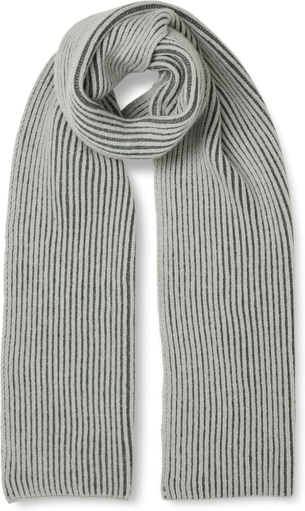 The Drop Women's Bliss Two-Tone Ribbed Scarf | Amazon (US)