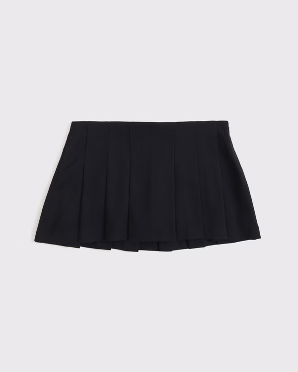 Women's The A&F Scarlett Low Rise Micro Pleated Mini Skort | Women's Bottoms | Abercrombie.com | Abercrombie & Fitch (US)