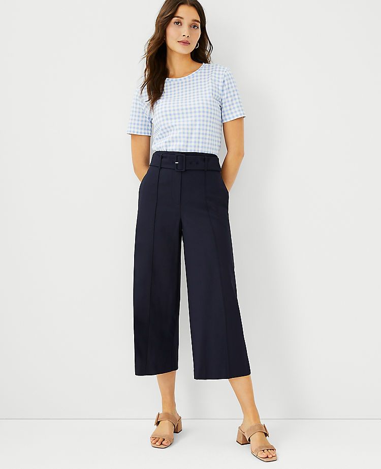 The Belted Culotte Pant | Ann Taylor | Ann Taylor (US)