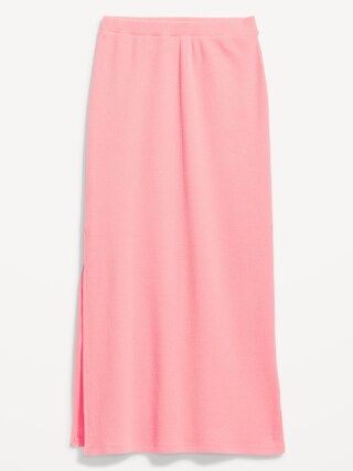Pull-On Rib-Knit Maxi Skirt for Women | Old Navy (US)