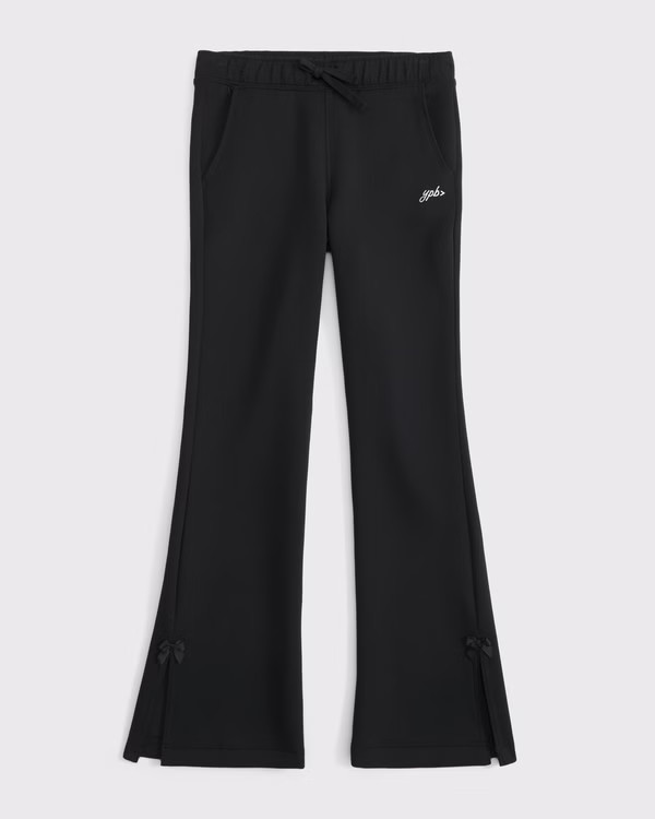 ypb neoknit bootcut bow sweatpants | Abercrombie & Fitch (US)