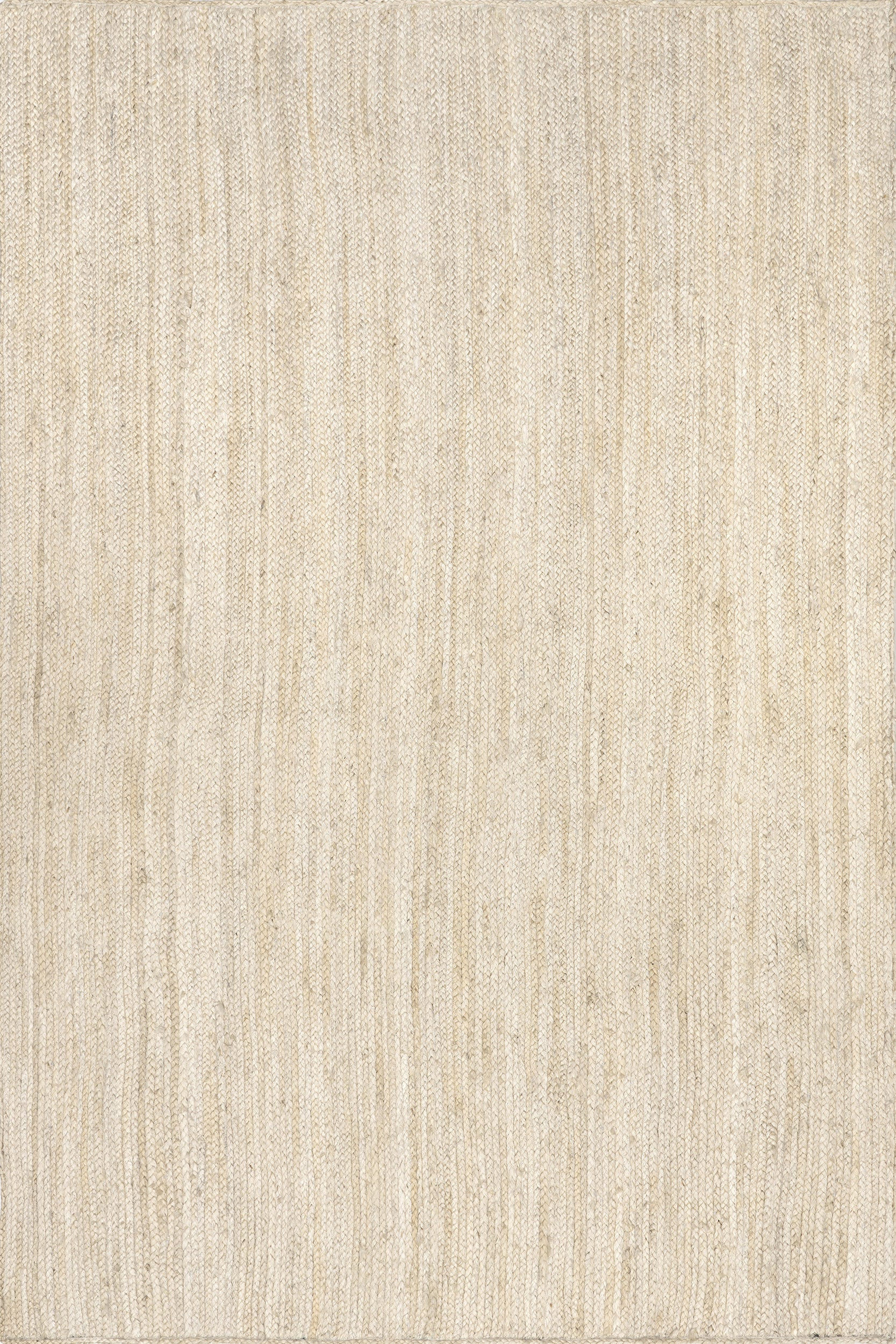 Jute Braided Rug | Off White | Rugs USA