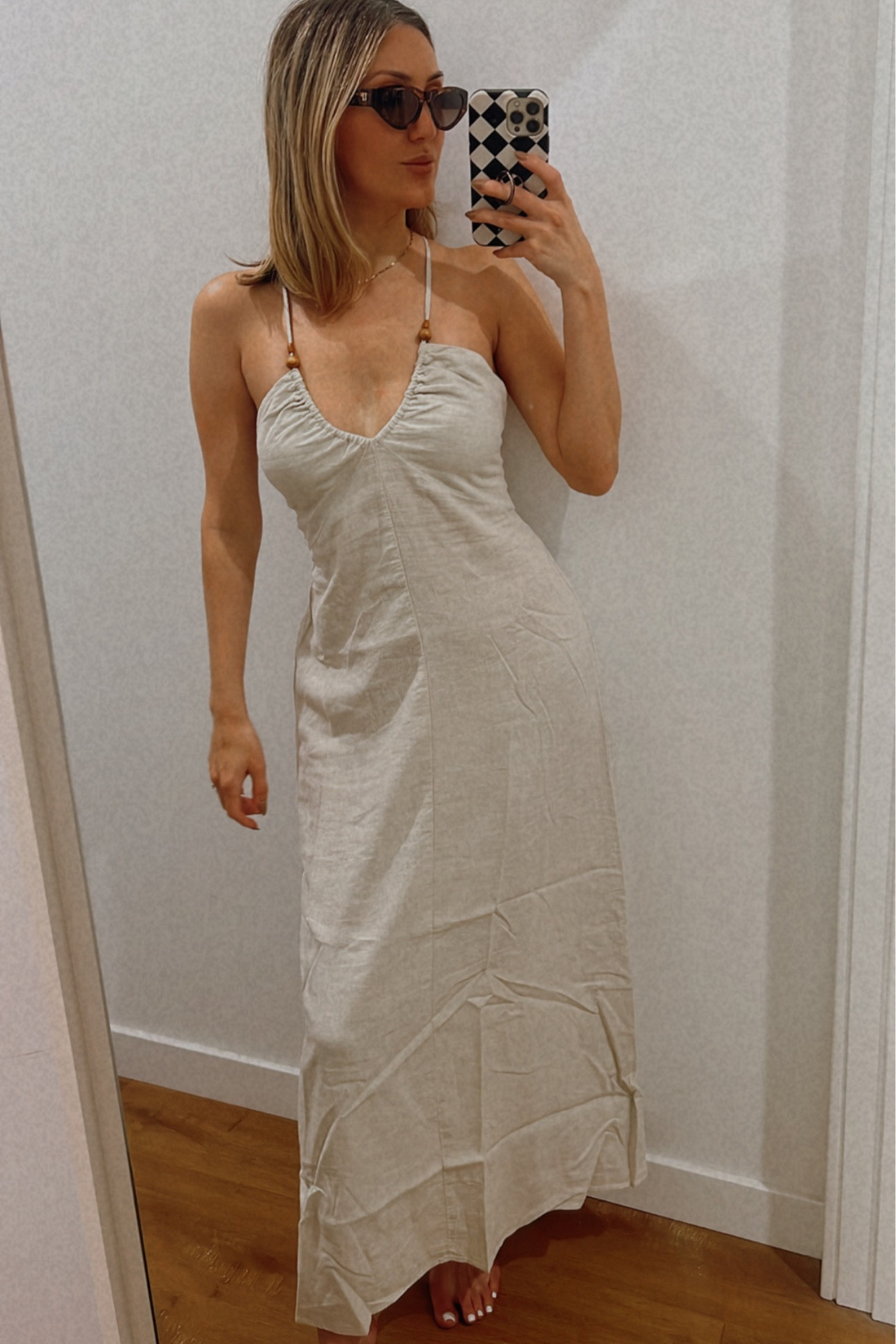 @teuxofficial sunglasses wearing DAWN in Coffee & Crème - obsessed, code DRLUXY10 10% off
Linen summer dress on sale! Wearing size 2, fits TTS. super comfy and looks way more expensive, not see through 

Vacation dress
Summer dress

#LTKsalealert #LTKSeasonal #LTKFind