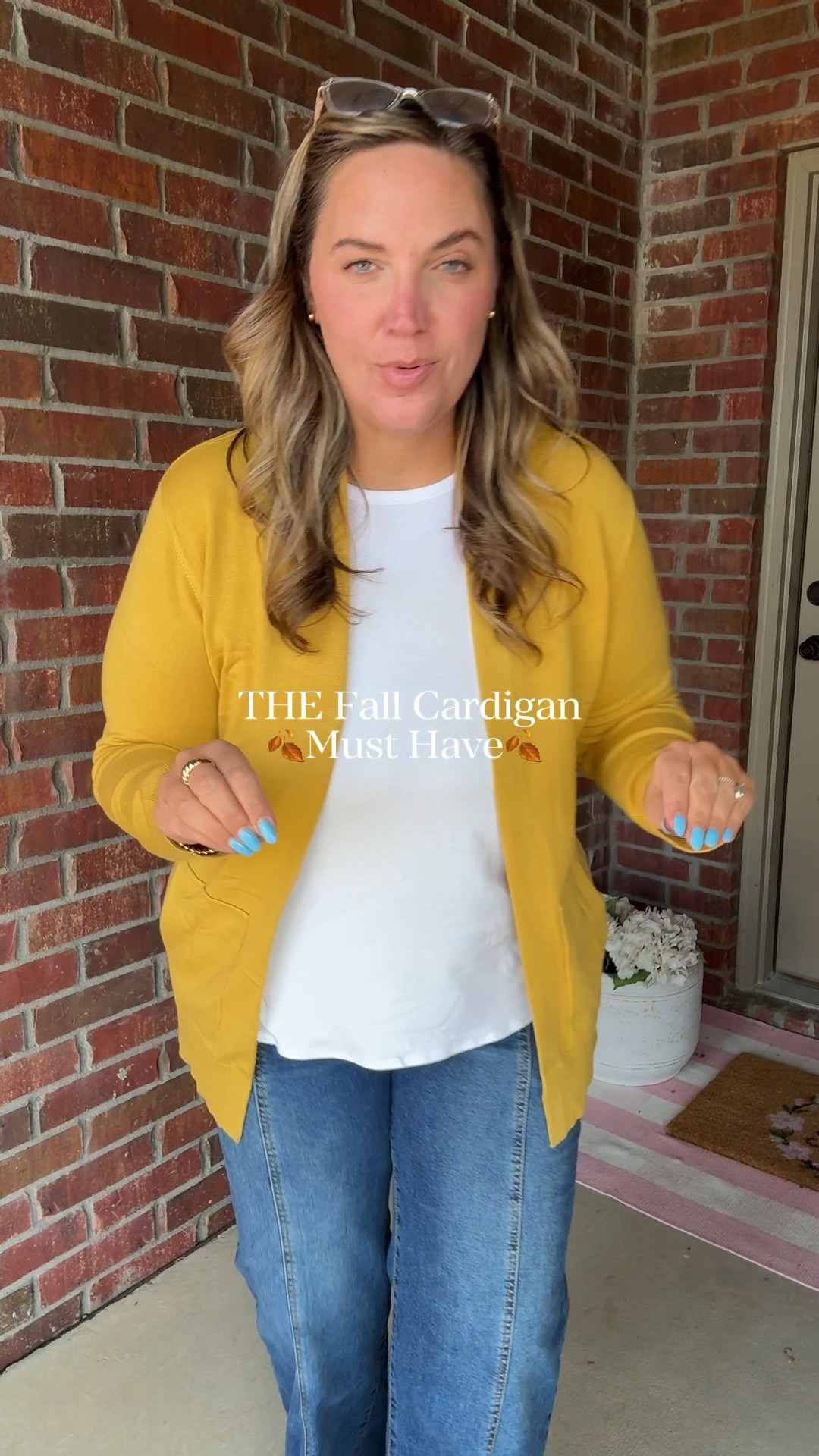 Great Fall Outfit! Cardigan with Jeans is my go to look! #falllooks #falloutfits #fallfashion #cardigans #jeansoutfit

#LTKootd #LTKSeasonal #LTKOver40