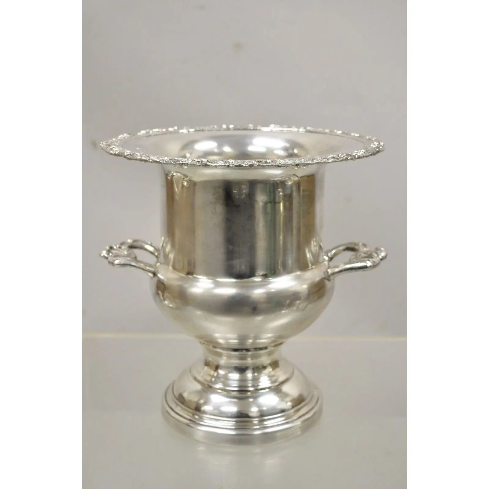 W&s Blackinton Ice Chiller Wine Champagne Bucket Silver Plated Trophy Cup | Chairish