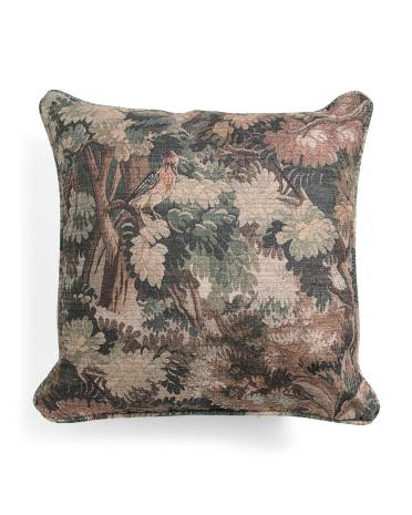 22x22 forest tapestry oversized pillow | TJ Maxx