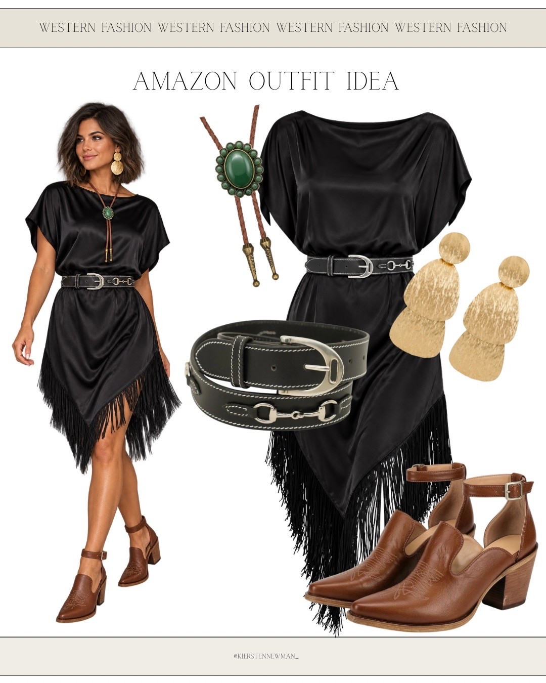 Looking for an easy country concert outfit? This Amazon find gives your look the perfect western touch.
    #CountryConcertOutfitIdeas #AmazonFinds #WesternFashionForWomen #CountryConcertStyle #CowgirlStyle