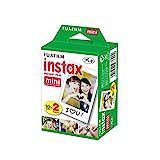 Amazon.com : Fujifilm INSTAX Mini Instant Film 2 Pack = 20 Sheets (White) for Fujifilm Mini 8 & M... | Amazon (US)