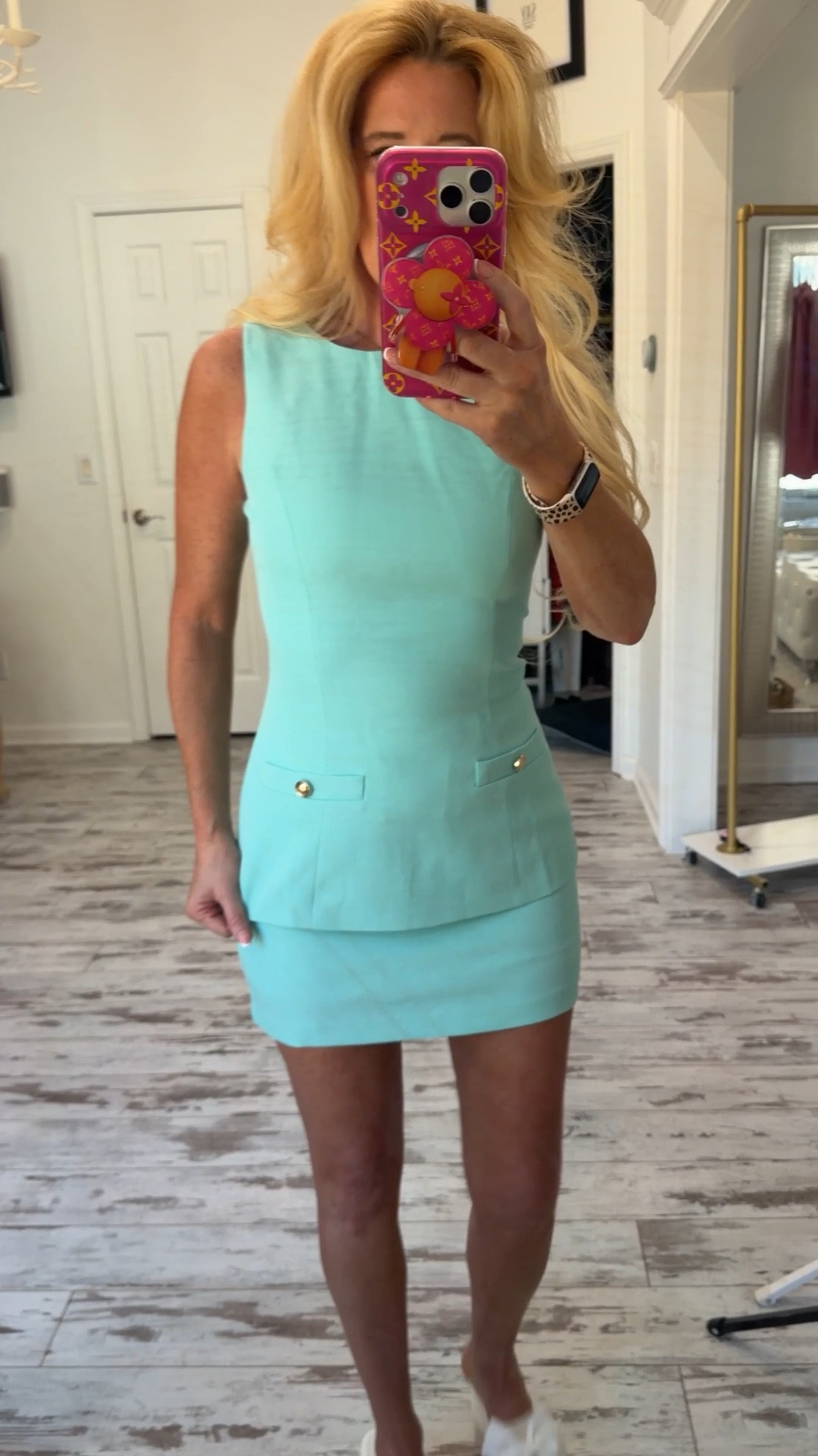 A little retro, a lot fabulous 💙
This aqua dress is giving polished, feminine, and timeless in the best way.

Snag it for LESS with code KARENL35 ✨
Comment SHOP for your link!

#LTKgrwm #LTKootd #LTKdayinmylife