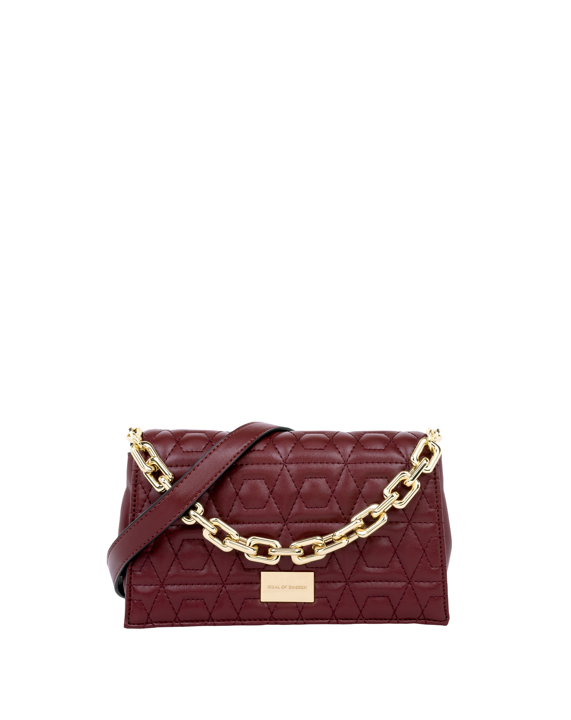 Leia Crossbody Bag Quilted Ruby | Crossbody Bags from IDEAL OF SWEDEN | iDeal of Sweden (CA)