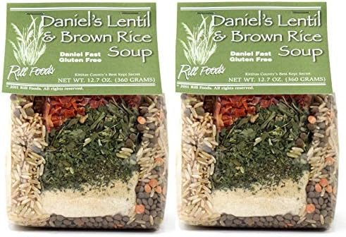 Rill Foods Daniel's Lentil & Brown Rice Soup Mix 12.7 oz each (2-Pack) | Amazon (US)