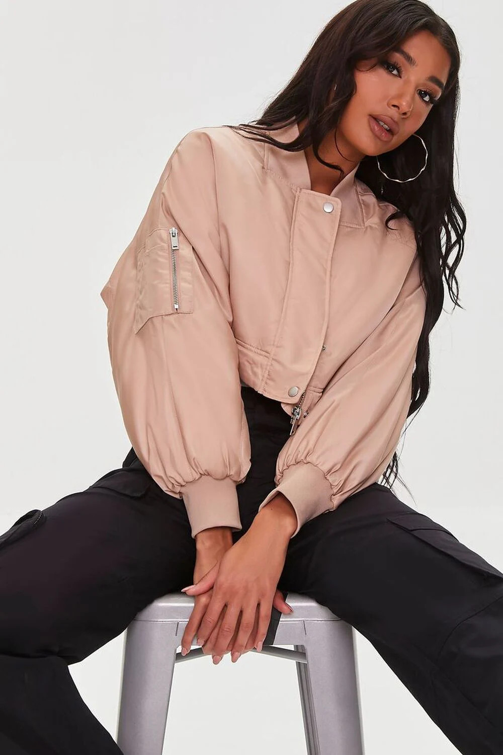 Cropped Bomber Jacket | Forever 21 | Forever 21 (US)