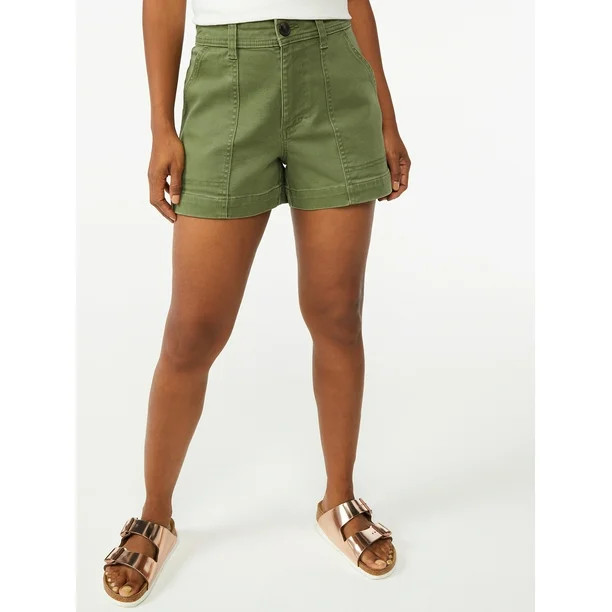 Free Assembly Women's Utility Shorts - Walmart.com | Walmart (US)