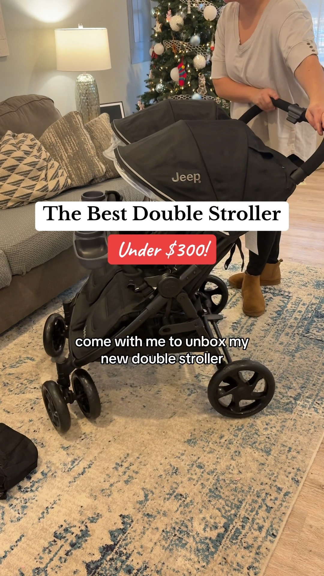 So happy with this double stroller! Definitely a great choice for someone on a budget and it’s so functional. It fits through regular doorways, it’s lightweight and you can carry it on your shoulder! #stroller #baby #kids #toddler #momlife #doublestroller #jeep

#LTKTravel #LTKKids #LTKBaby