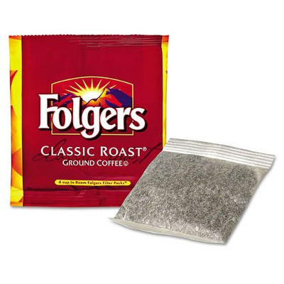 Folgers Coffee Filter Packs, Regular, In-Room Lodging, .6oz, 200/Carton | Target