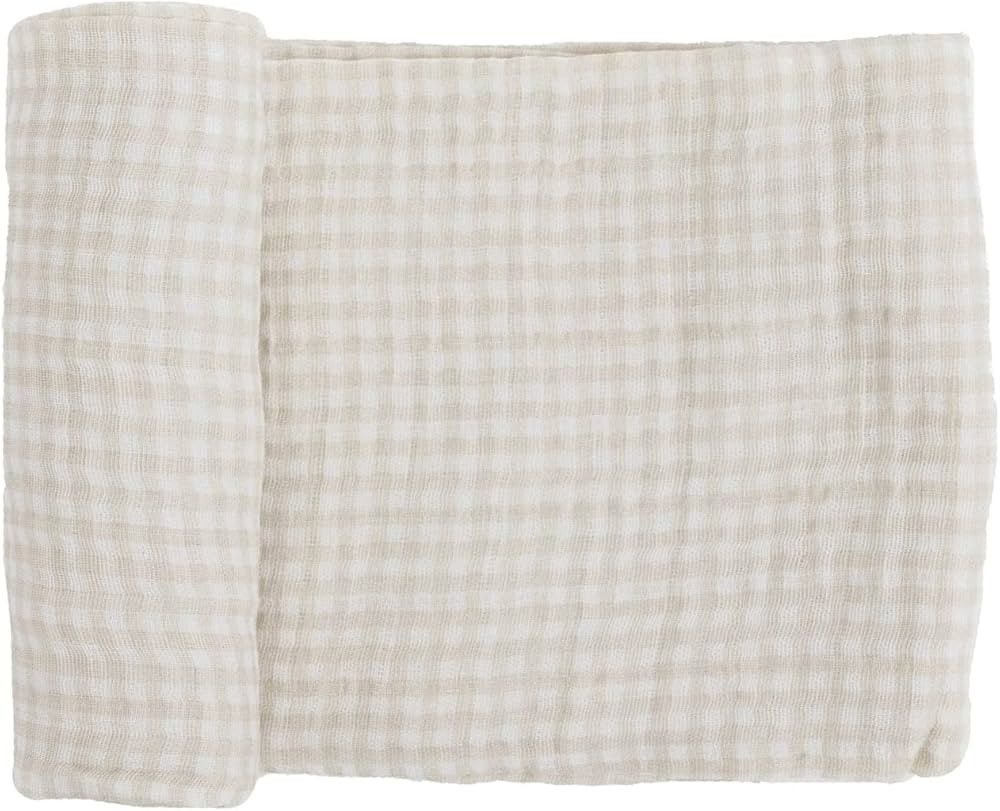 Little Unicorn Premium Cotton Swaddle Baby Blanket | Breathable Fabric | for swaddling, Play, Nur... | Amazon (US)