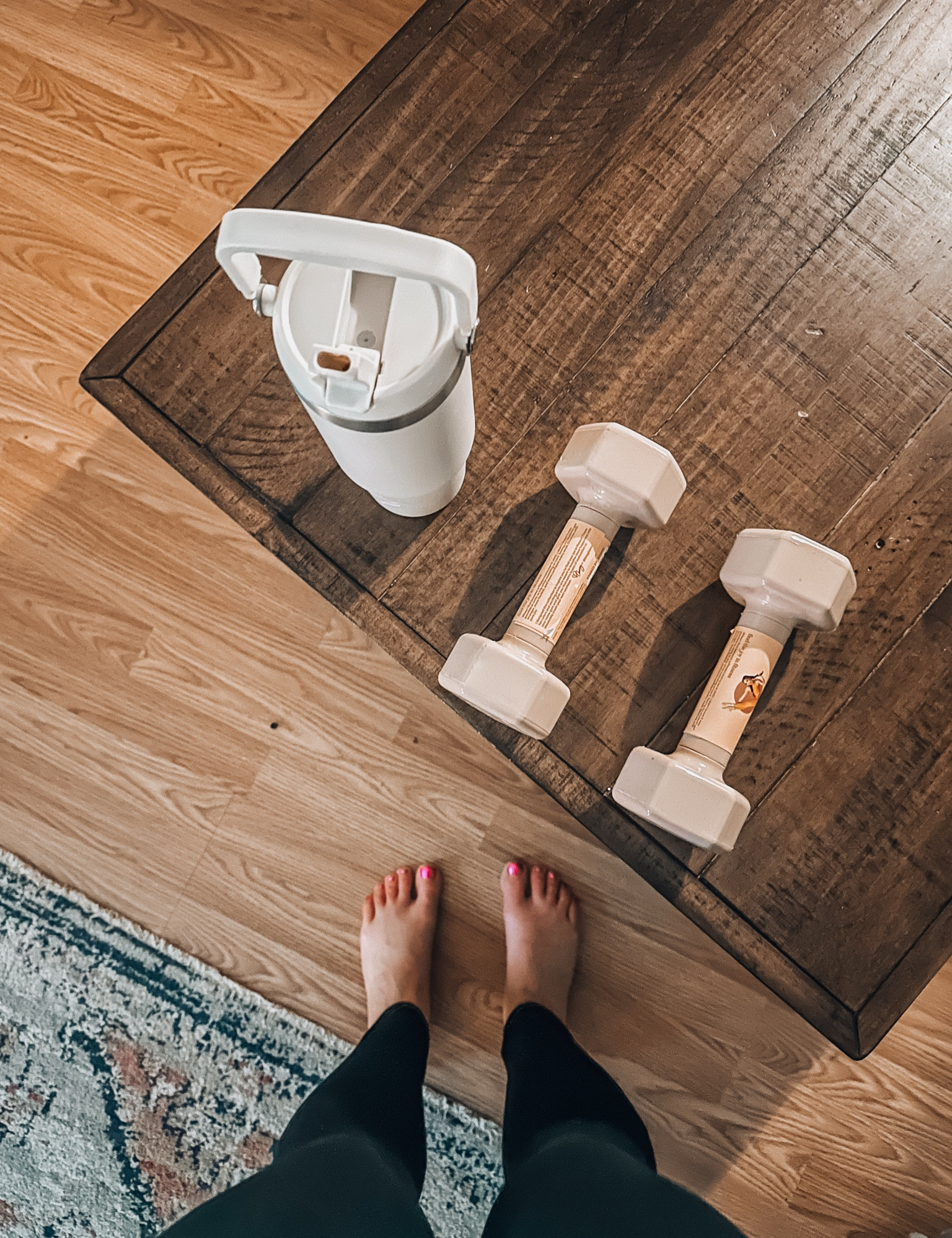Workout essentials 

Workout clothes, hand weights & my fave Stanley dupe tumbler for that water!! Also my all time fave leggings for everyday AND workouts are on deal for $19!!! 👏🏼 

Amazon finds, Amazon fitness, arm weights, Pilates, barre, lifting weights 

#LTKFitness #LTKWatchNow #LTKActive