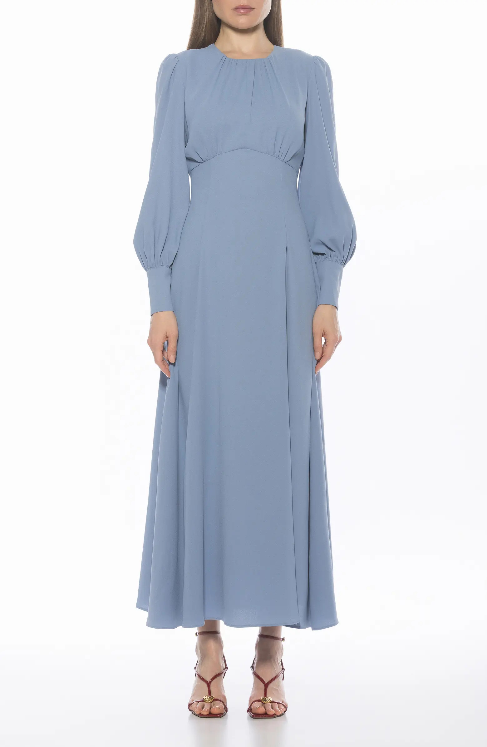 Alexia Admor Yesenia Long Sleeve Empire Waist Maxi Dress | Nordstromrack | Nordstrom Rack
