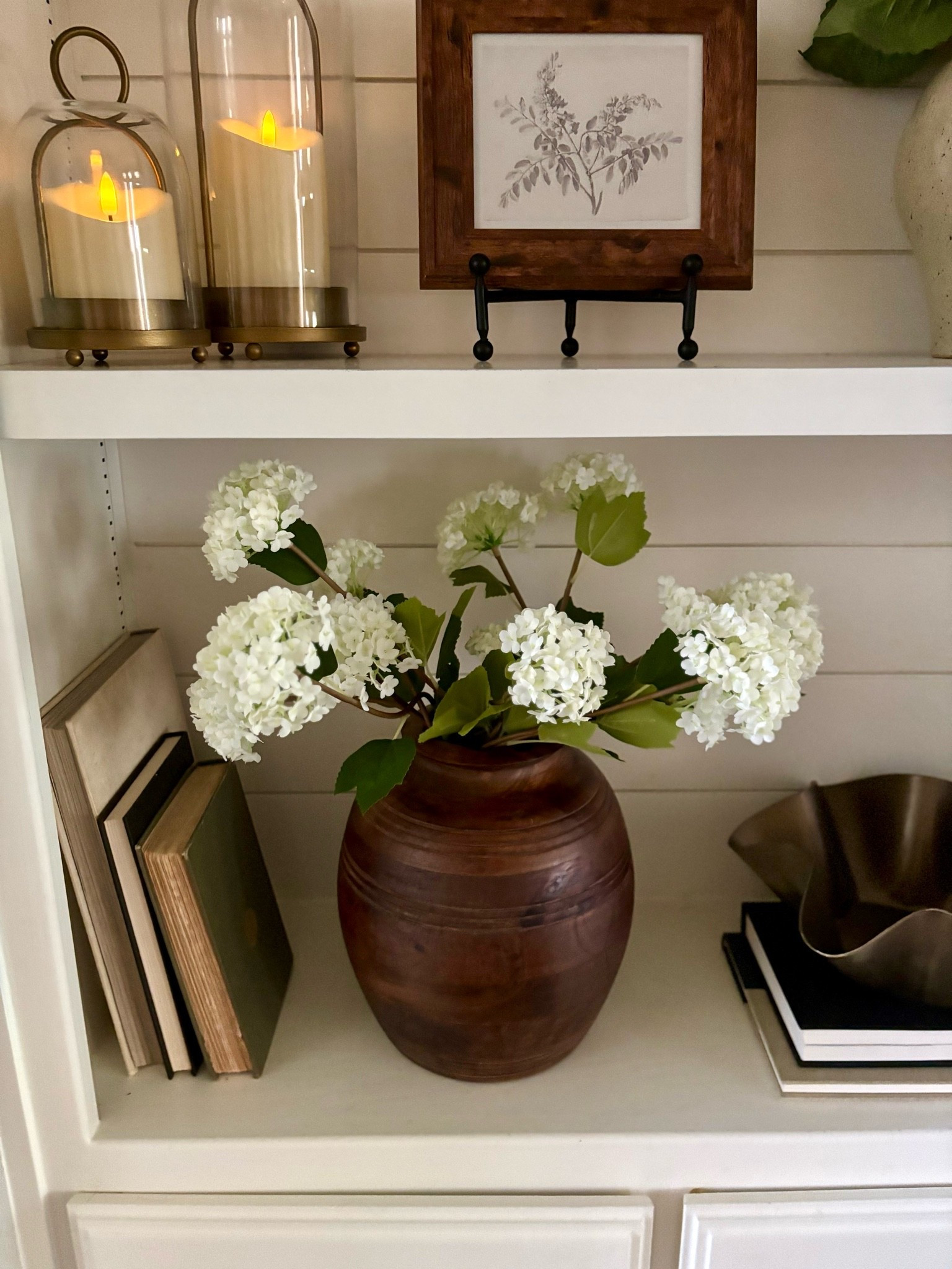 This splurge worthy vase is on sale right now for McGee & Co.’s Memorial Day sale!  Currently 30% off and the perfect time to buy if you’ve been eyeing it!  The aged wood is gorgeous!