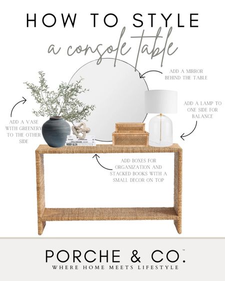 How to style a console table, console table styling, console table decor, console table
#visionboard #moodboard #porcheandco

#LTKStyleTip #LTKHome