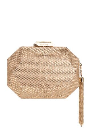 olga berg Tilly Hotfix Clutch in Gold from Revolve.com | Revolve Clothing (Global)