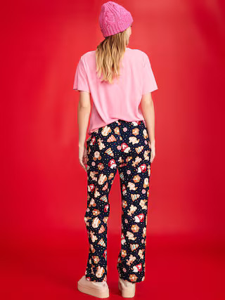 Old Navy x Disney Mid-Rise Printed Flannel Pajama Pants for Women | Old Navy (US)