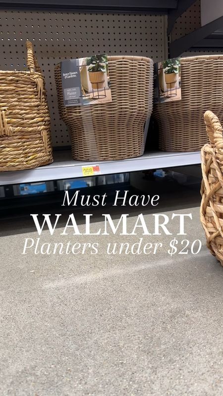 Must have Walmart Planters under $20

#LTKSeasonal #LTKhome #LTKstyletip