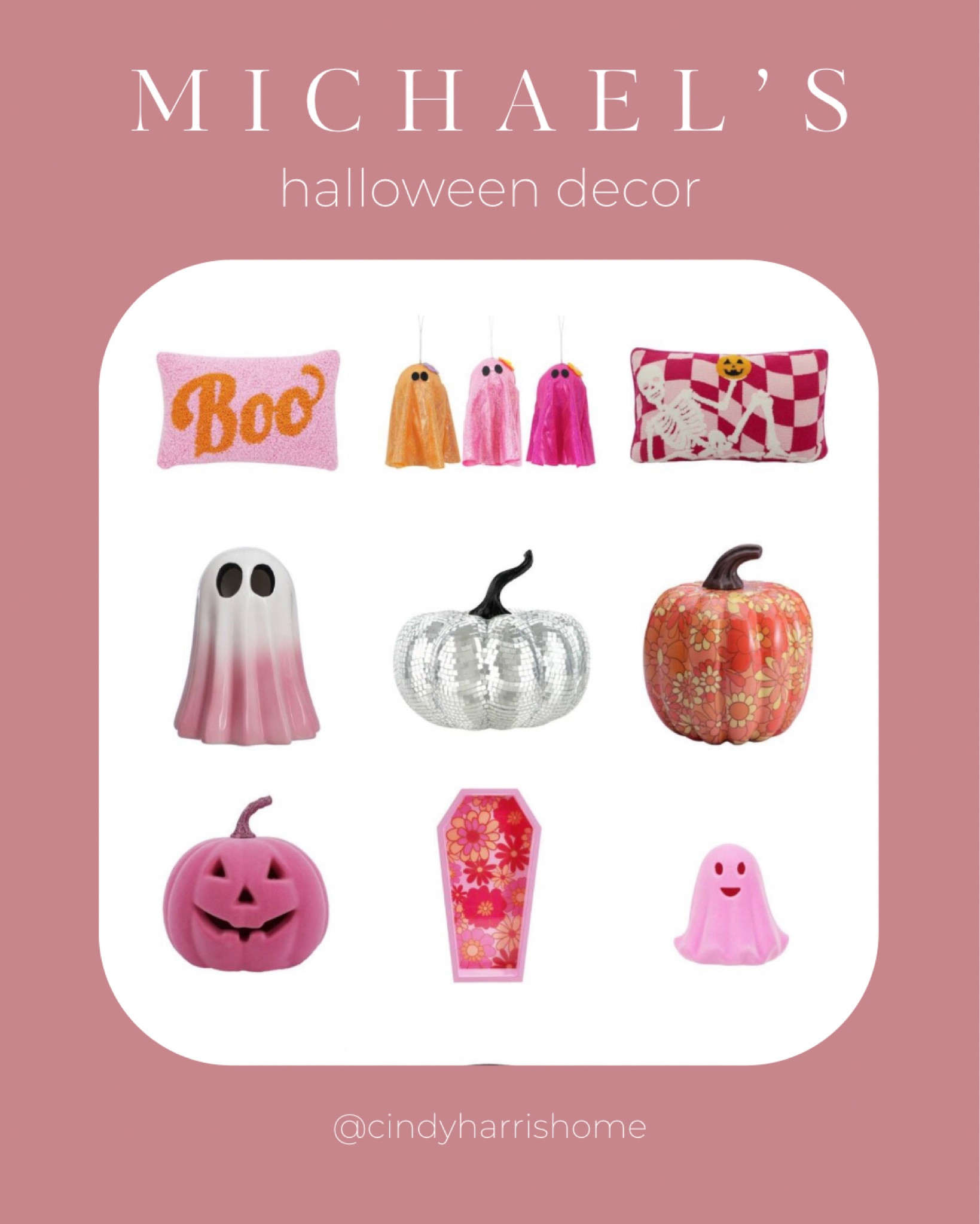 Too soon for Halloween decor?? Never. Michael’s has the cutest pink collection this year! 💕

#LTKSeasonal #LTKHome
