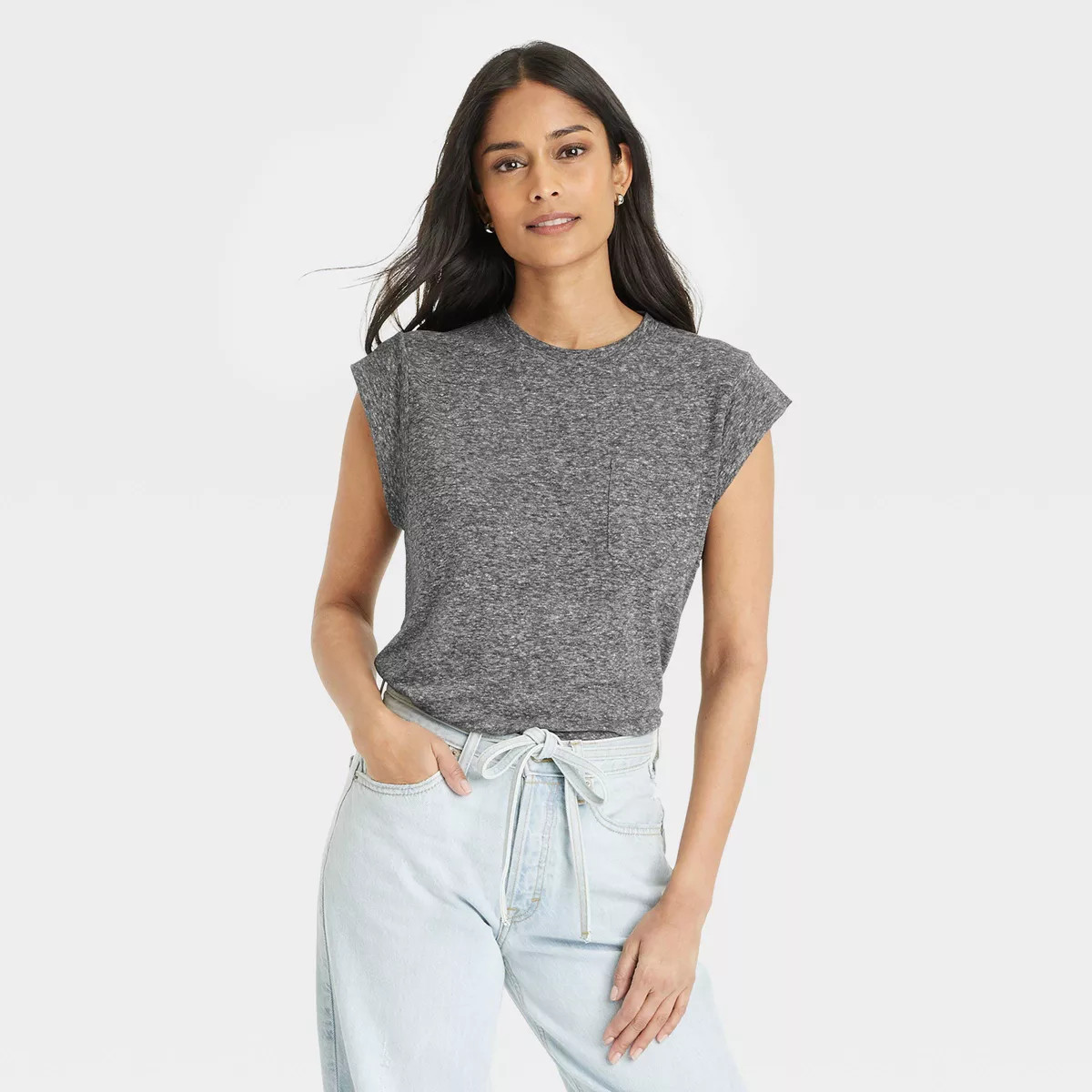 Women's Linen Short Sleeve T-Shirt - Universal Thread™ | Target
