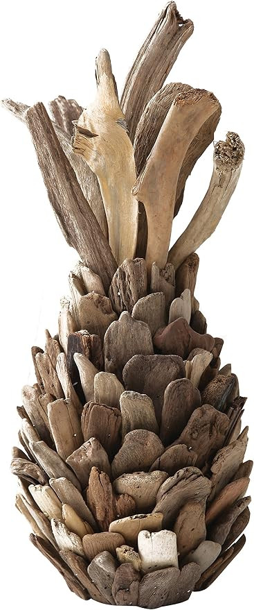 Creative Co-op Pure Driftwood Pineapple Decoration | Amazon (US)
