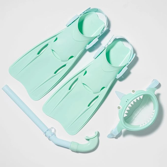 Kids Snorkel Set Small | Salty The Shark Multi | Amazon (US)