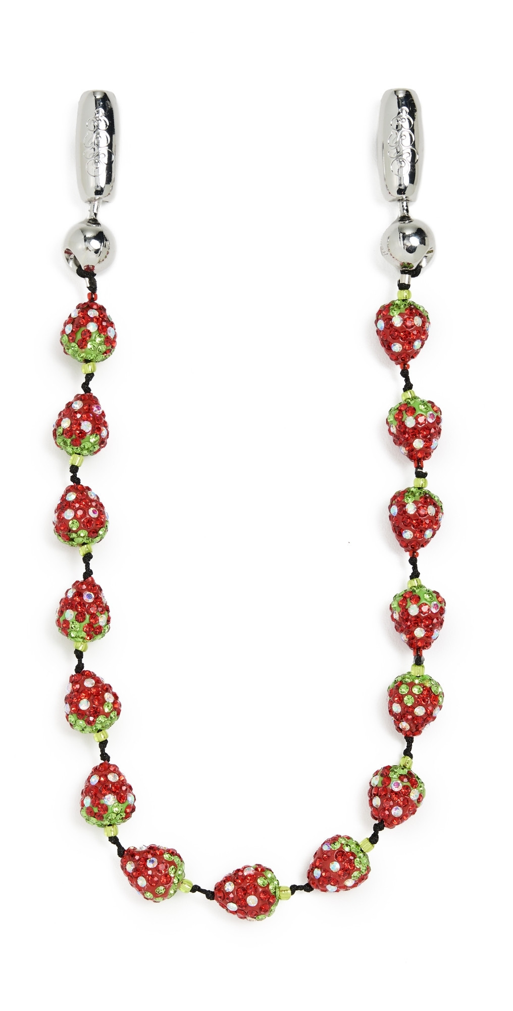 Ossa Strawberry Pave Wristlet Strawberry One Size | Shopbop
