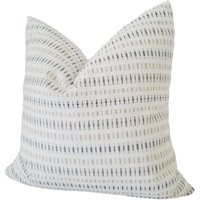 Tan & White Outdoor Pillow Cover, Sunbrella Pillow, Geometric Contemporary Cityscape | Etsy (US)