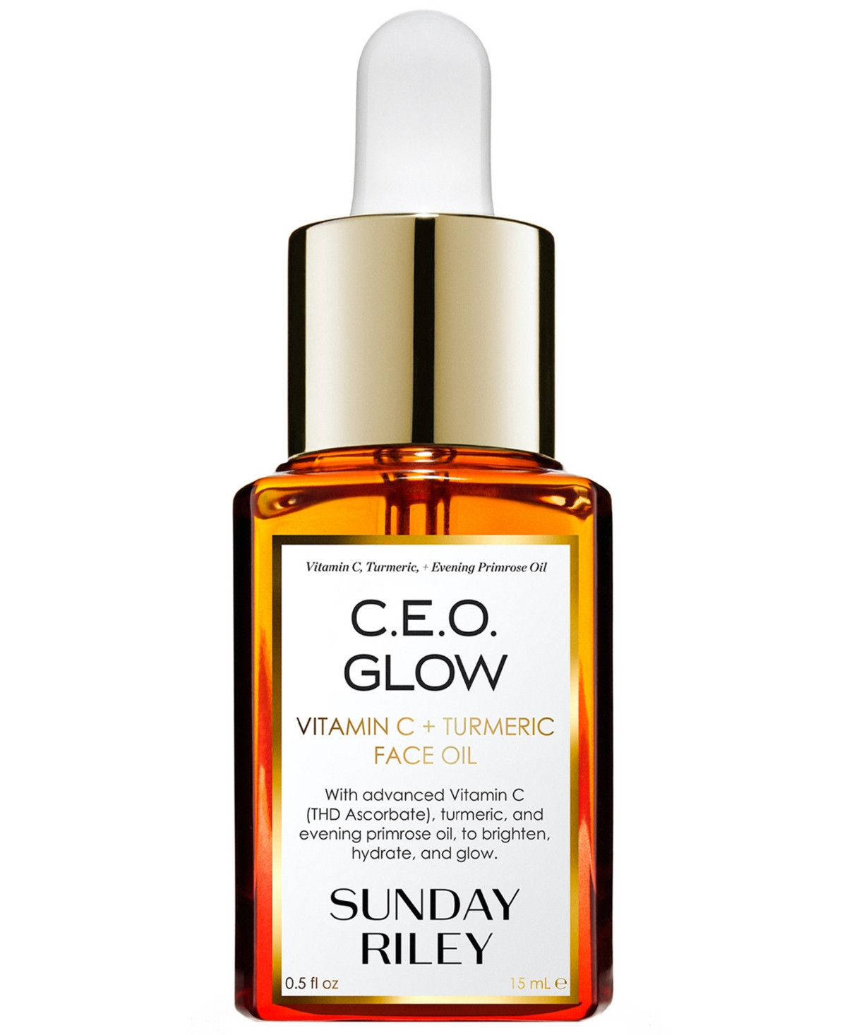 Sunday Riley C.E.O. Glow Vitamin C + Turmeric Face Oil, 0.5oz. | Macy's
