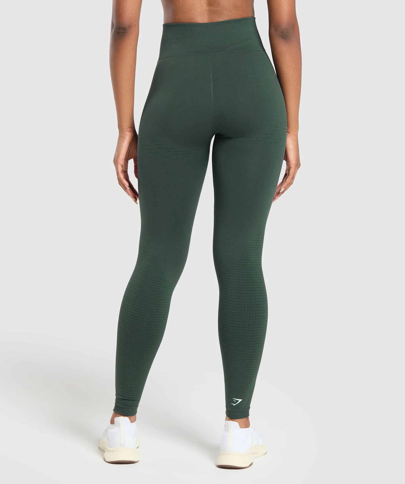 Gymshark Vital Seamless Leggings - Woodland Green Marl | Gymshark US