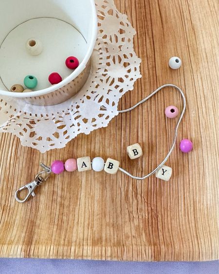 DIY backpack key chain craft for party - station for each guest 

#LTKKids #LTKParties